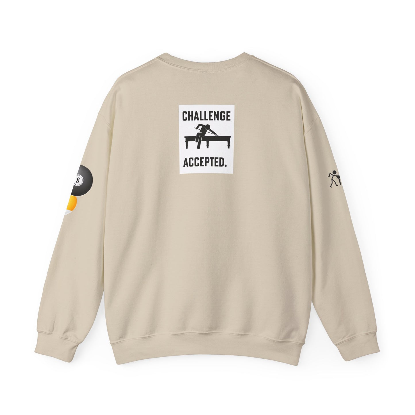 Billiards Challenge Accepted Sweatshirt