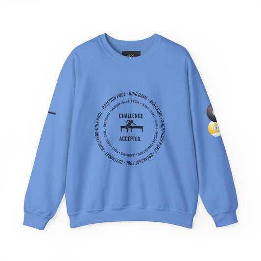 Billiards Challenge Accepted Sweatshirt