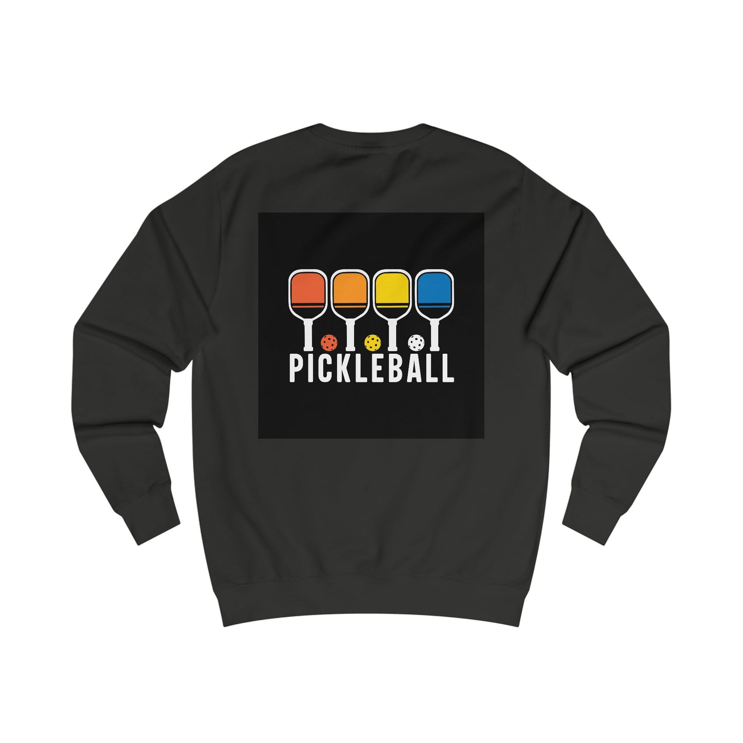 Colorful Pickleball Unisex Sweatshirt