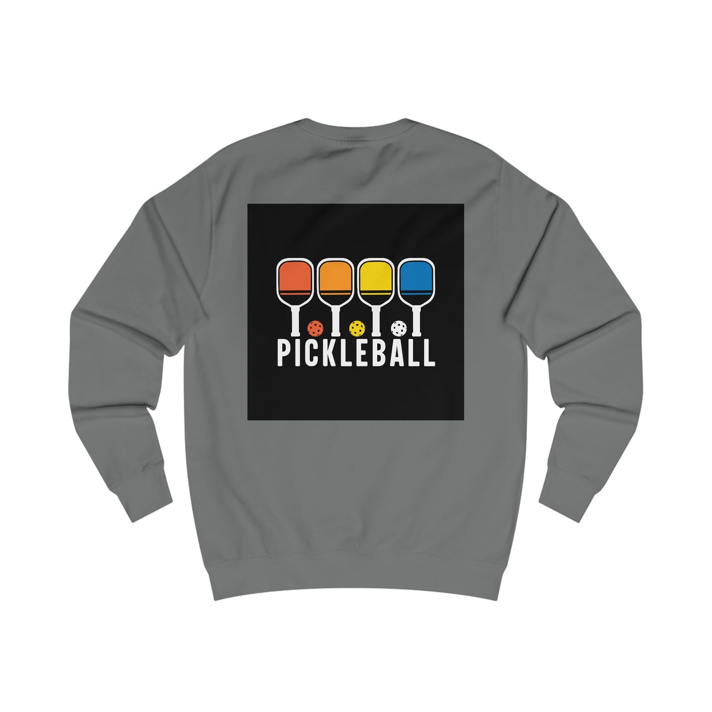 Colorful Pickleball Unisex Sweatshirt