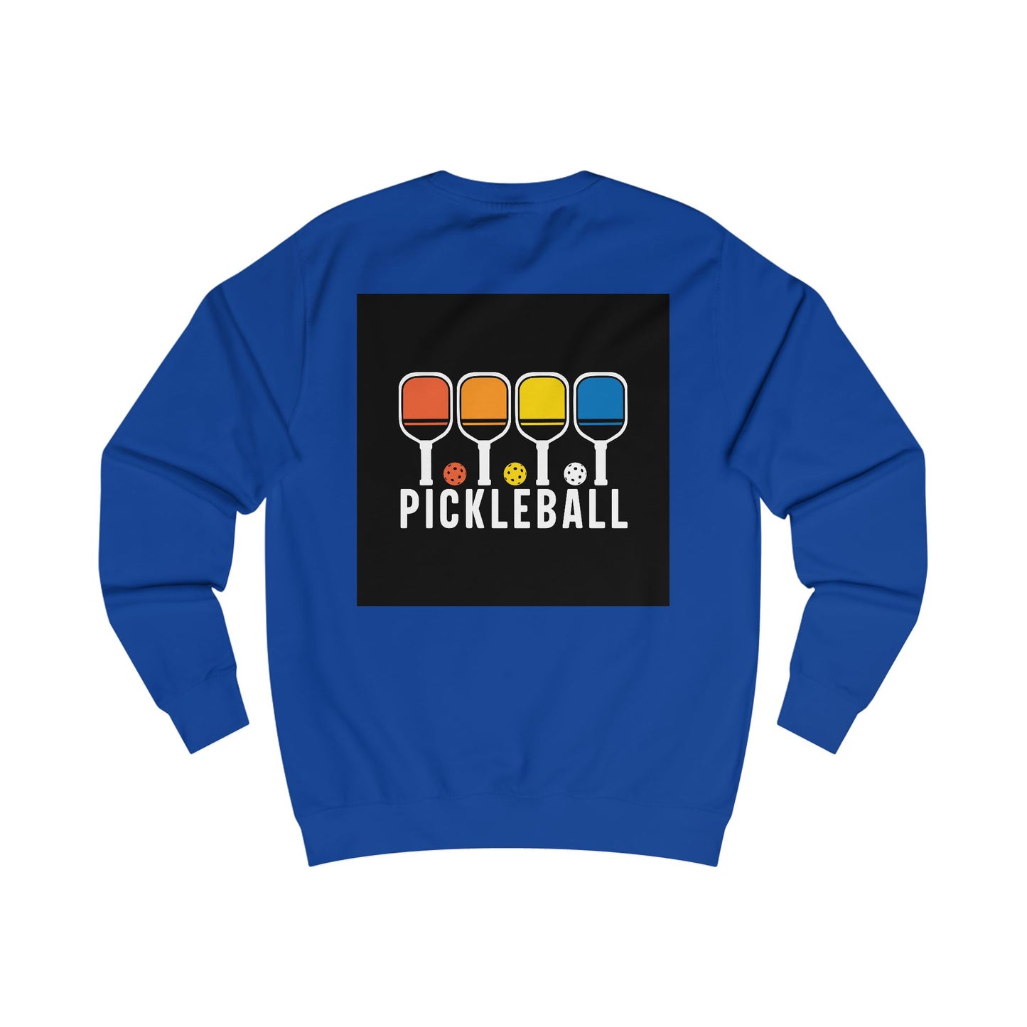 Colorful Pickleball Unisex Sweatshirt