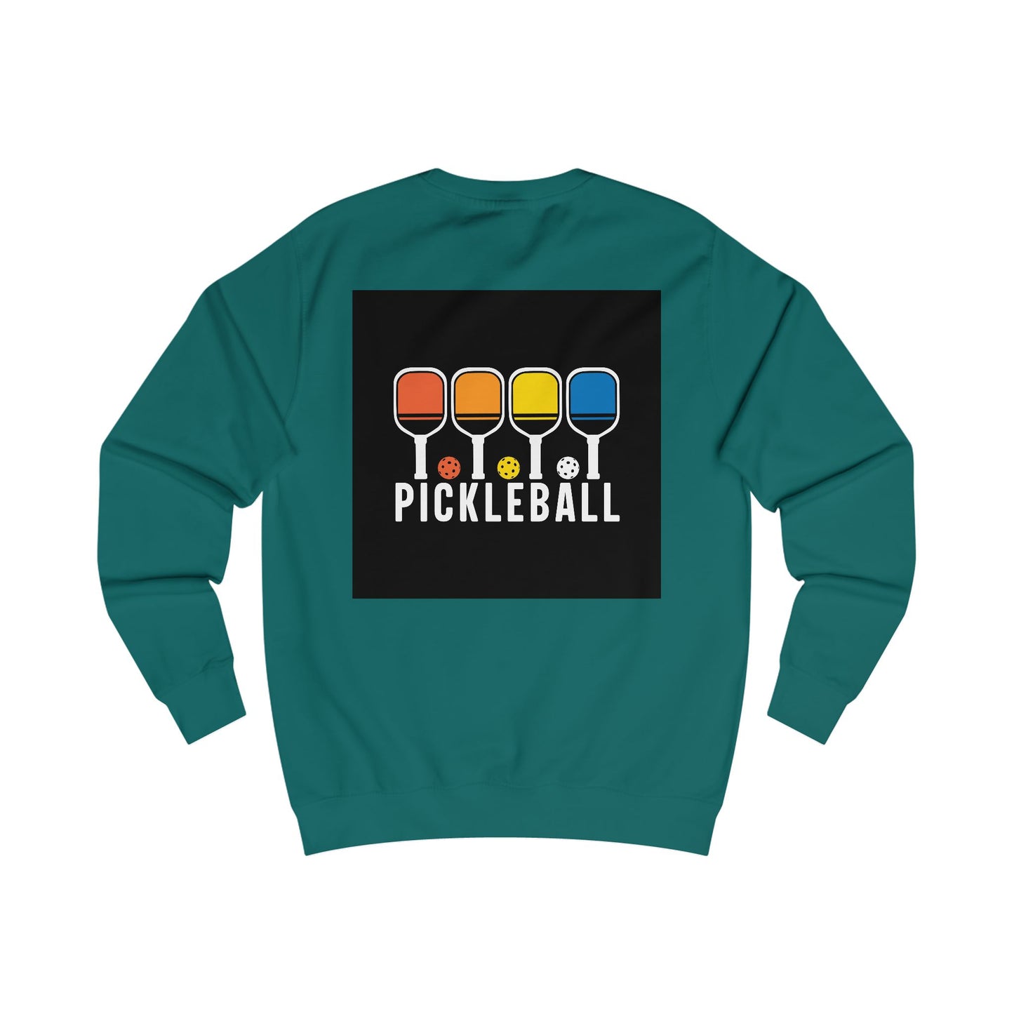 Colorful Pickleball Unisex Sweatshirt