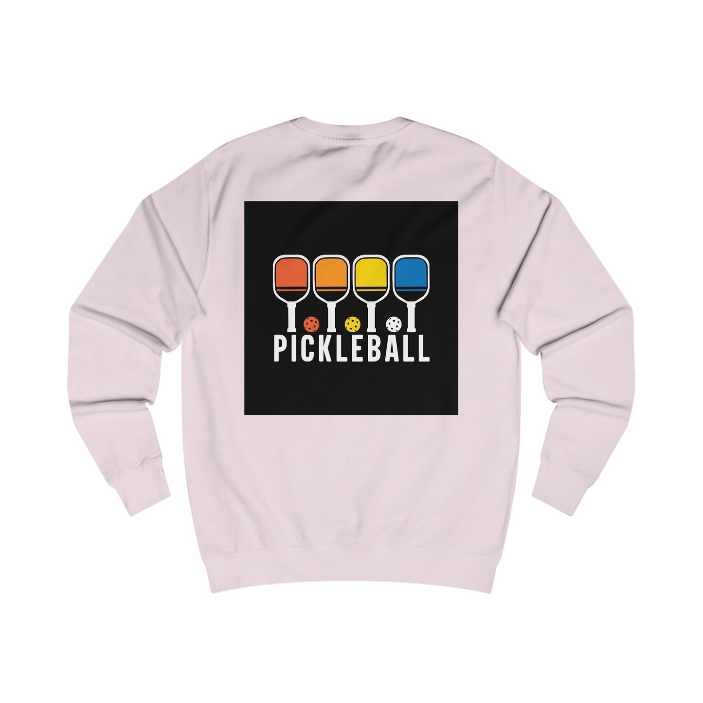 Colorful Pickleball Unisex Sweatshirt