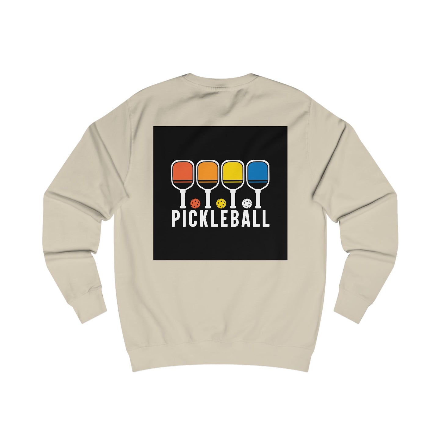 Colorful Pickleball Unisex Sweatshirt