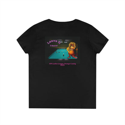 Ladies' V-Neck T-Shirt for Leave It to Beaver