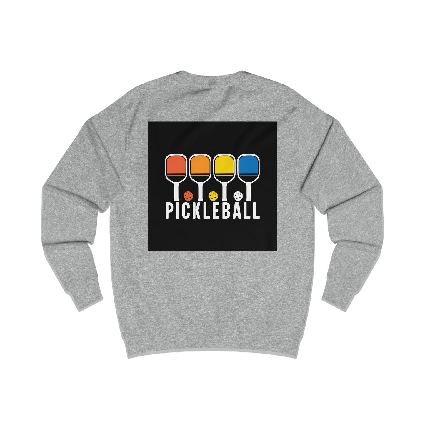 Colorful Pickleball Unisex Sweatshirt