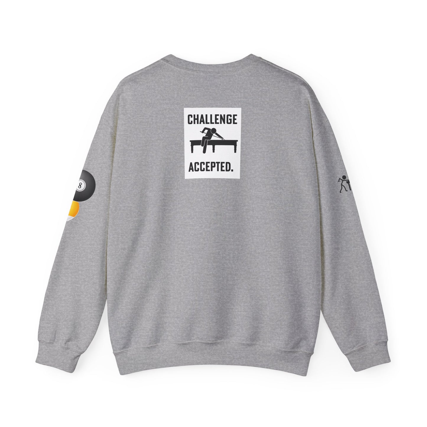 Billiards Challenge Accepted Sweatshirt