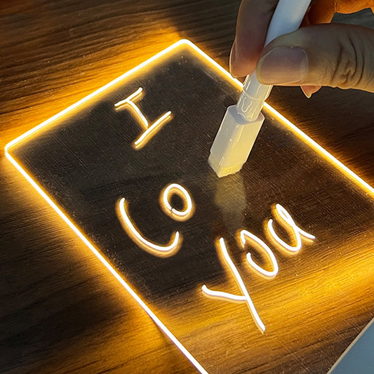 Light up Message board with Pen